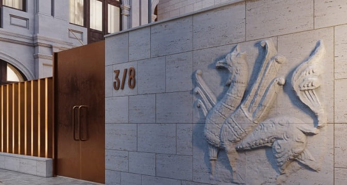 Фотография барельефа