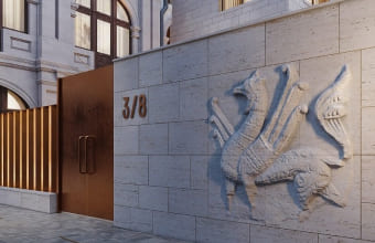 Фотография барельефа