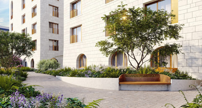 Фотография двора-сада